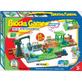 Blocks Game Train Set Track Toy